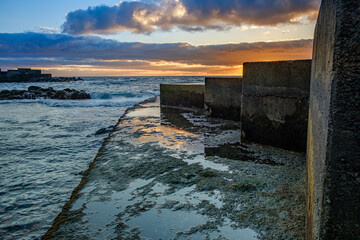 Sunrise at the beach