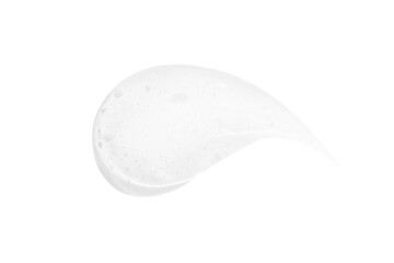 a drop of transparent gel without a background. PNG