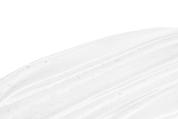 Obraz premium a swab of transparent gel without a background. PNG