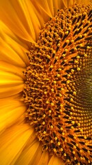 sunflower field in the summer