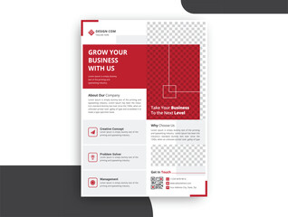 Modern Business Flyer Template Design