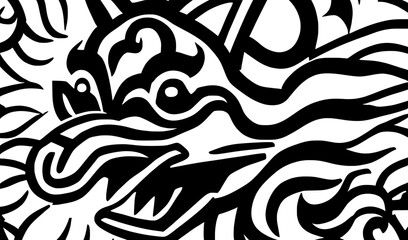 Fototapeta premium black and white background