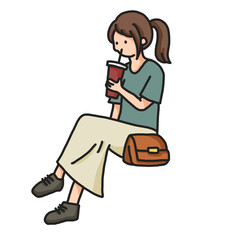 person with a suitcase