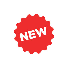 Stickers for New Arrival shop product tags, new labels or sale posters and banners vector