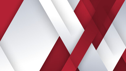 Red vector metal background with wave and space for your text