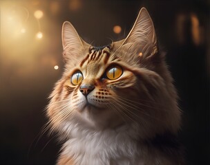 Cute cat background