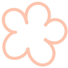 Obraz premium Flower tree plant natureLine Icon Doodle Collection Colorful Illustration Combination Shape Office Worker