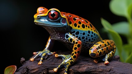 Fototapeta premium Frog created using AI Generative