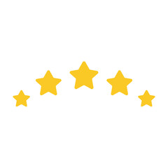 abstract star icon design vector isolated