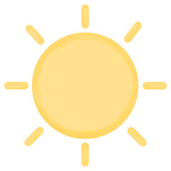 Sun icon