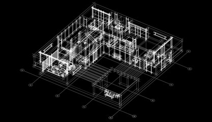 abstract architectural background