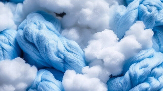 blue sky and clouds HD 8K wallpaper Stock Photographic Image