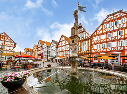 Fachwerkstadt Fritzlar/Hessen, Marktplatz