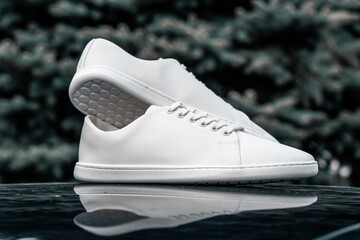 White shoes, sneakers