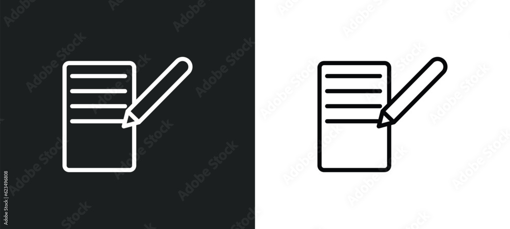 Poster form icon isolated in white and black colors. form outline vector icon from user interface collectio