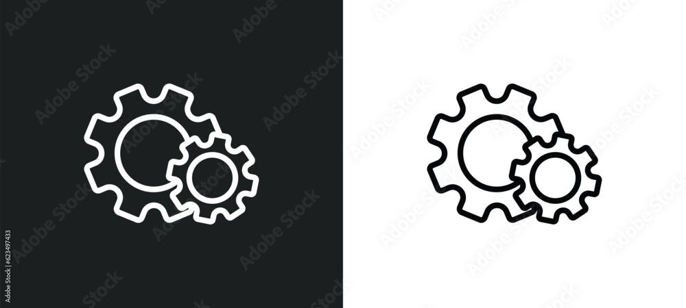 Poster wheels icon isolated in white and black colors. wheels outline vector icon from user interface colle