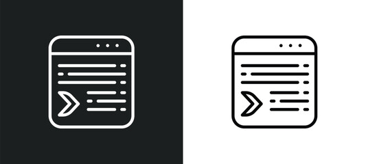 selective icon isolated in white and black colors. selective outline vector icon from user interface collection for web, mobile apps and ui.