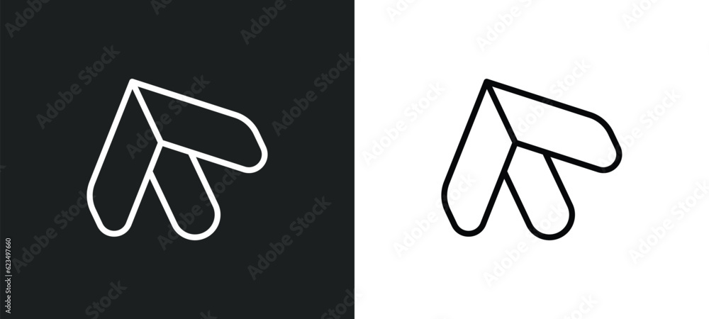 Poster top arrow icon isolated in white and black colors. top arrow outline vector icon from user interface