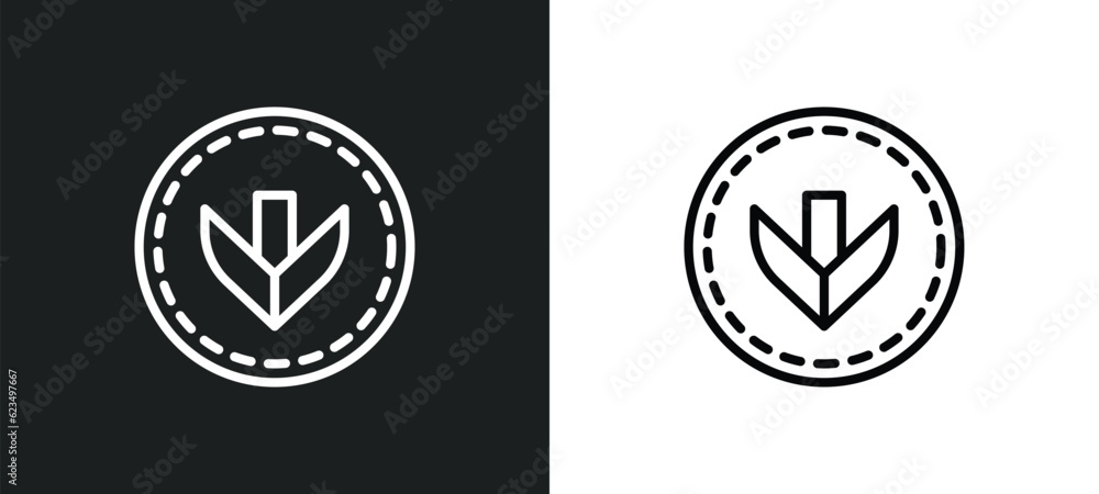 Poster bottom arrows icon isolated in white and black colors. bottom arrows outline vector icon from user i