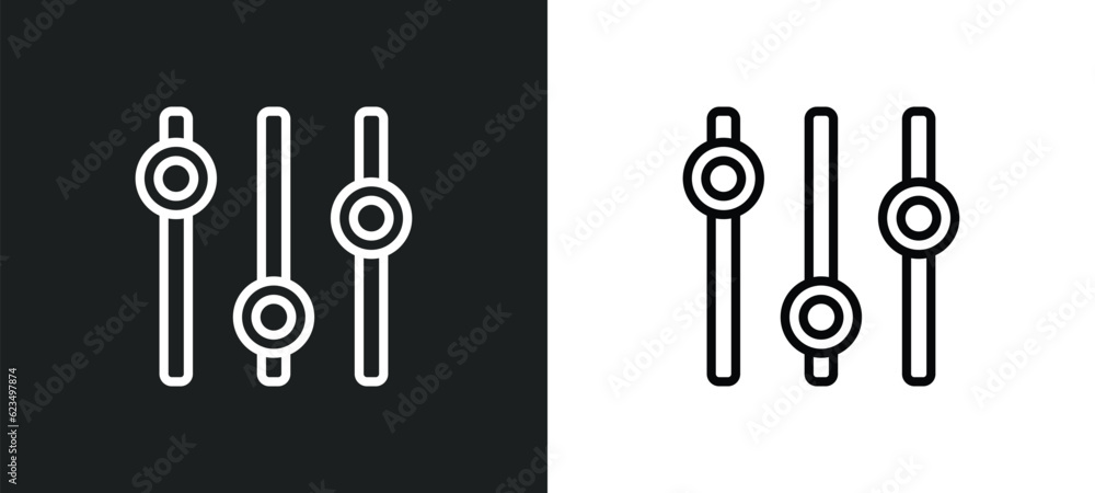 Poster box plot icon isolated in white and black colors. box plot outline vector icon from user interface c