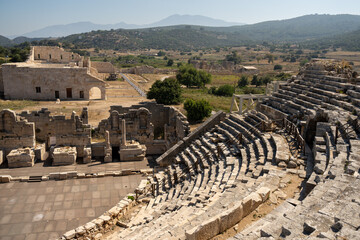 roman amphitheater in the amphitheater