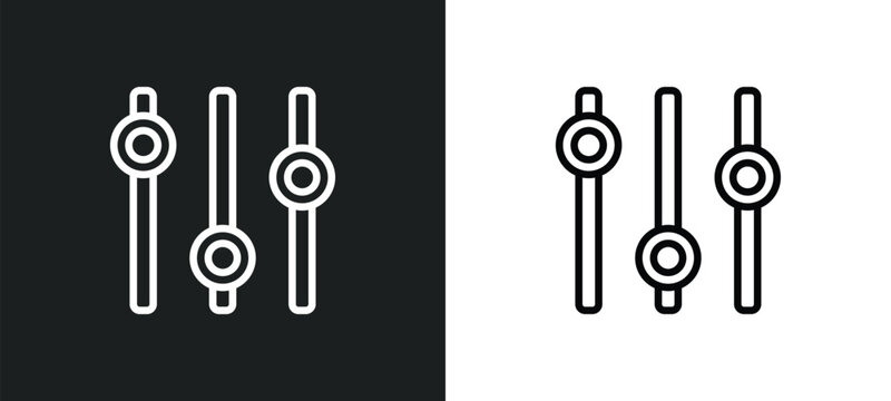 box plot icon isolated in white and black colors. box plot outline vector icon from user interface collection for web, mobile apps and ui.
