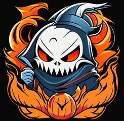 ghost monster cartoon