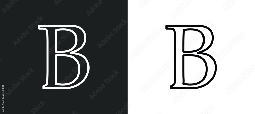 Poster bold icon isolated in white and black colors. bold outline vector icon from tools and utensils colle