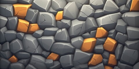 Stylized Stone Texture for Video Games and Movies. 