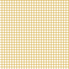 Gold diagonal checkered seamless pattern in white background.Doodle for flyers, shirts and textiles. Vector illustration