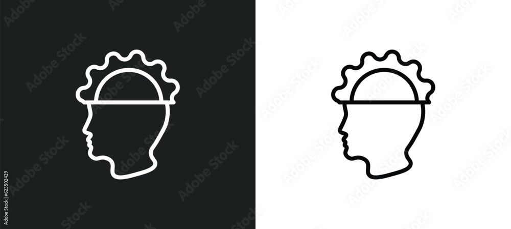 Poster experience icon isolated in white and black colors. experience outline vector icon from startup stat