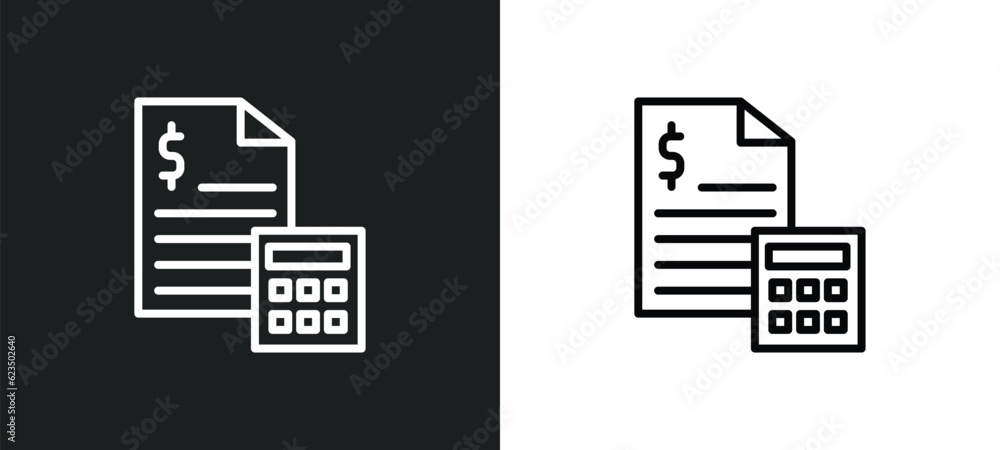 Poster budget icon isolated in white and black colors. budget outline vector icon from startup stategy and 