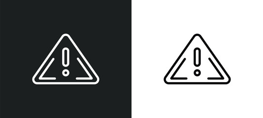 importance icon isolated in white and black colors. importance outline vector icon from social media marketing collection for web, mobile apps and ui.