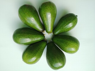 Ripe green avocados are beneficial for the body in several ways