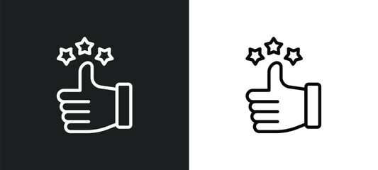 superior icon isolated in white and black colors. superior outline vector icon from signs collection for web, mobile apps and ui.