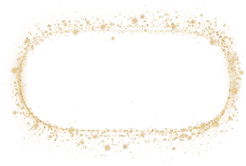 Gold Glitter shiny swirl