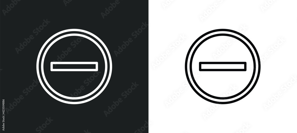 Poster traffic icon isolated in white and black colors. traffic outline vector icon from signs collection f