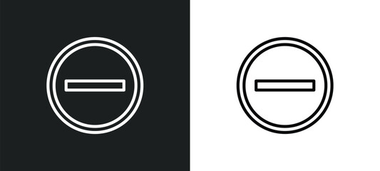 traffic icon isolated in white and black colors. traffic outline vector icon from signs collection for web, mobile apps and ui.