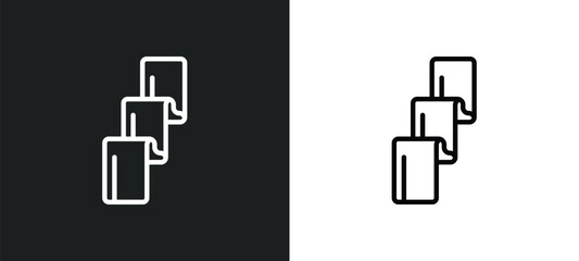 textile icon isolated in white and black colors. textile outline vector icon from sew collection for web, mobile apps and ui.