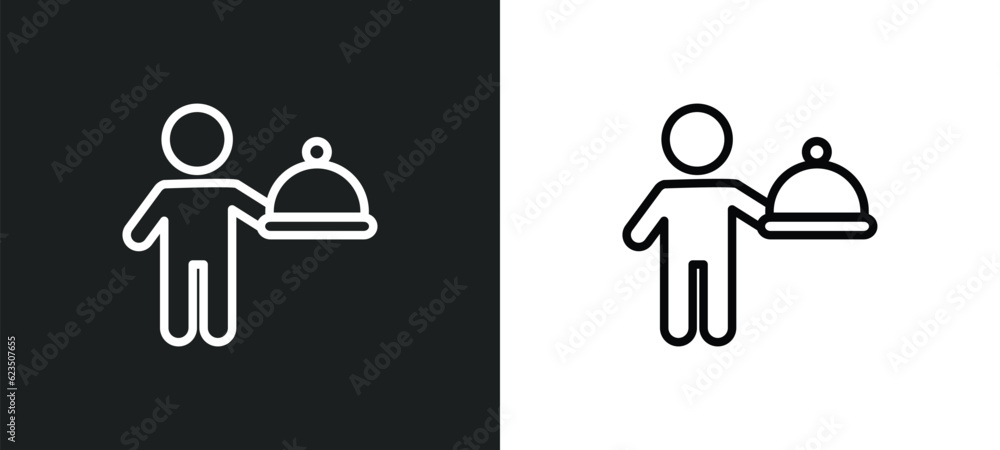 Poster cooker with tray icon isolated in white and black colors. cooker with tray outline vector icon from 
