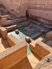 Ruines d'un ancien temple de Marrakech