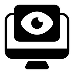 Computer Vision Icon Illustration