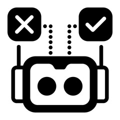 AI Ethics Icon Illustration