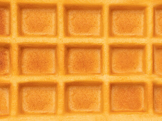 belgian waffle texture. Sweet 