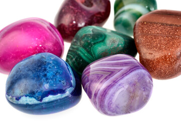 coloured stones
