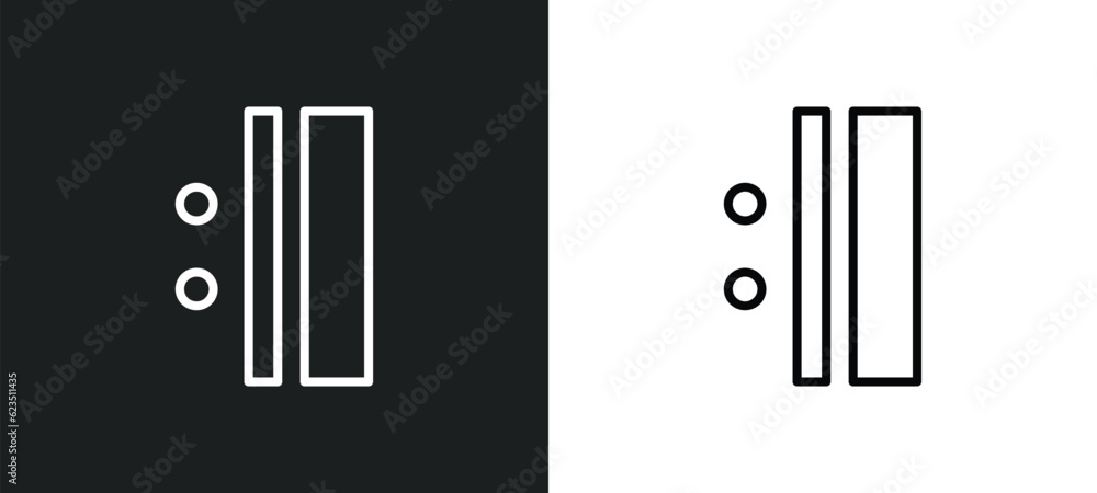 Poster repeat icon isolated in white and black colors. repeat outline vector icon from music and media coll