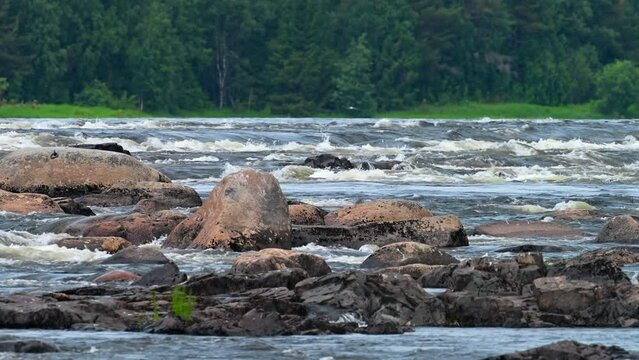 Kukkolaforsen in Haparanda northern Sweden