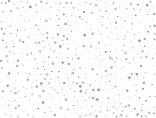 Magic Silver Square Confetti