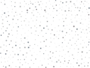 Magic Silver Square Confetti