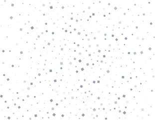 Magic Silver Square Confetti